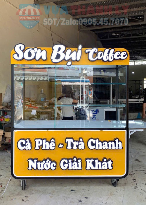 Xe bán nước giá rẻ 1M5x60x1M95