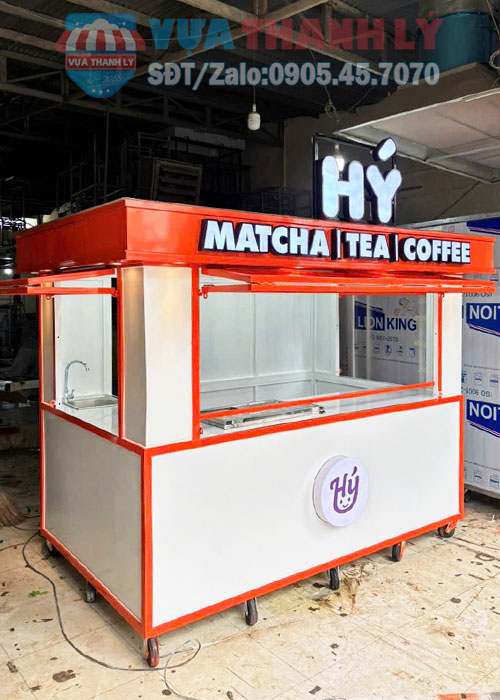 Mẫu kiot bán hàng 2M5x1M6x2M15