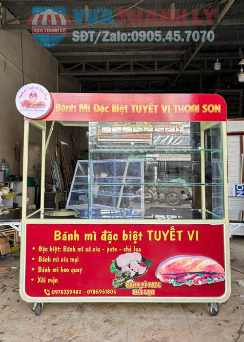 Tủ bánh mì cũ 1M8x60x1M95