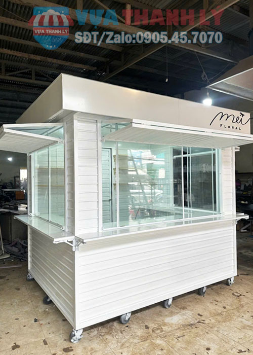 Kiot trà sữa giá rẻ 2M5x2Mx2M3