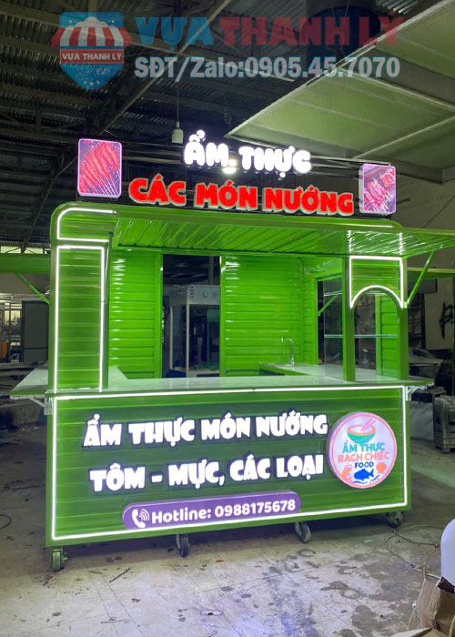 Mẫu kiot bán hàng 2M2x1M6x2M15