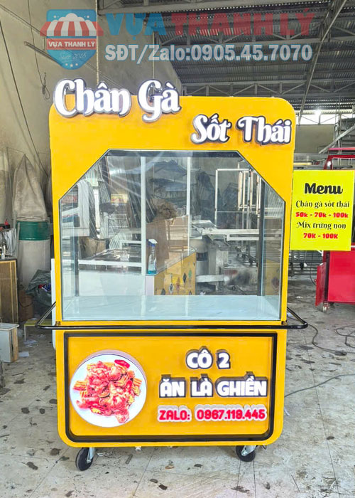 Xe chân gà sốt thái 1M2x60x1M95