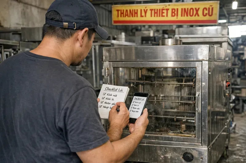 Giá tủ vịt quay thanh lý và cách thương lượng để được giá tốt mà vẫn an toàn