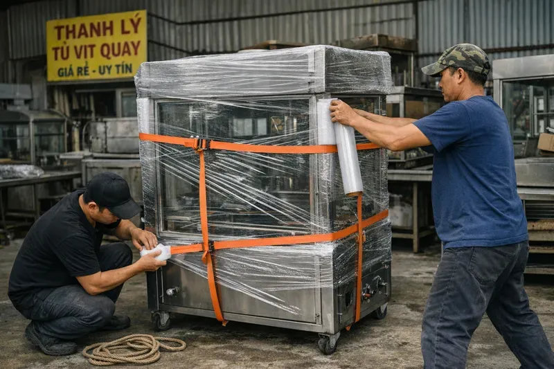 Mua tủ vịt quay thanh lý ở đâu uy tín & cách thương lượng giá hiệu quả