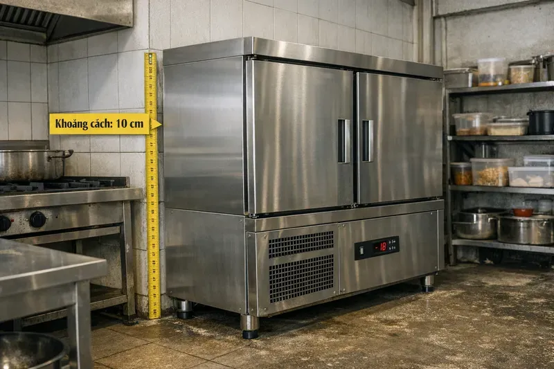 Tủ đá inox có tốn điện không? Cách tính điện năng & mẹo vận hành tiết kiệm