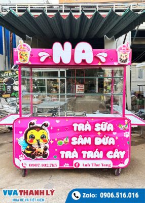 Mua xe trà sữa cũ 1M6x80x1M95
