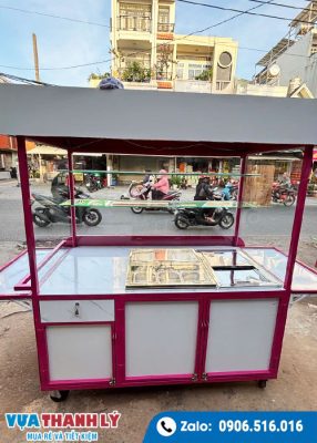 Mua xe trà sữa cũ 1M6x80x1M95