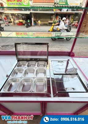 Mua xe trà sữa cũ 1M6x80x1M95