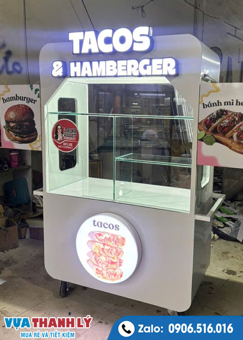 Tủ bánh tacos 1M2x60x1M95