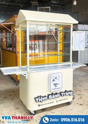 Xe bánh tráng trộn 1Mx60x1M95