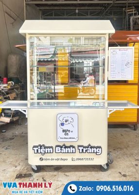 Xe bánh tráng trộn 1Mx60x1M95
