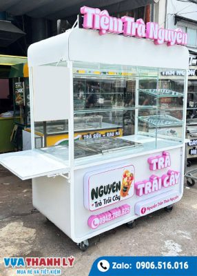 Xe trà sữa cũ 1M6x80x1M95
