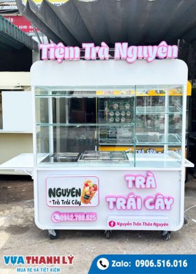 Xe trà sữa cũ 1M6x80x1M95