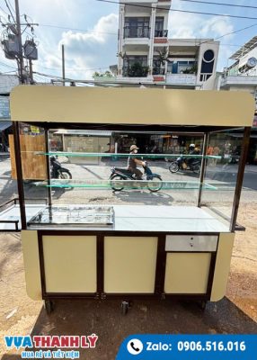 Xe trà sữa cũ tphcm 1M8x60x1M95