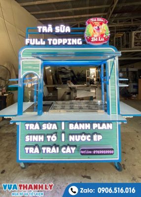 Xe trà sữa Full Topping 1M6x70x1M95
