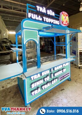 Xe trà sữa Full Topping 1M6x70x1M95