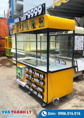 Xe trà sữa thanh lý 1M6x80x1M95