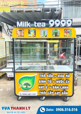 Xe trà sữa thanh lý 1M6x80x1M95