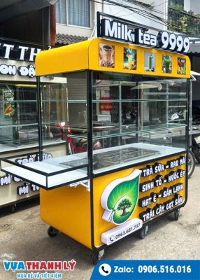 Xe trà sữa thanh lý 1M6x80x1M95