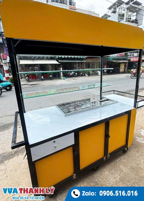 Xe trà sữa thanh lý 1M6x80x1M95