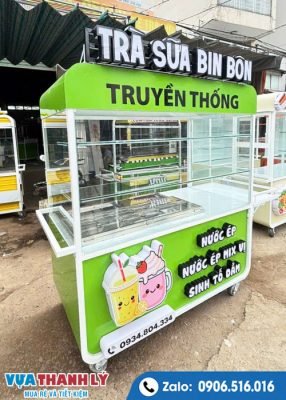 Xe trà sữa truyền thống 1M6x80x1M95